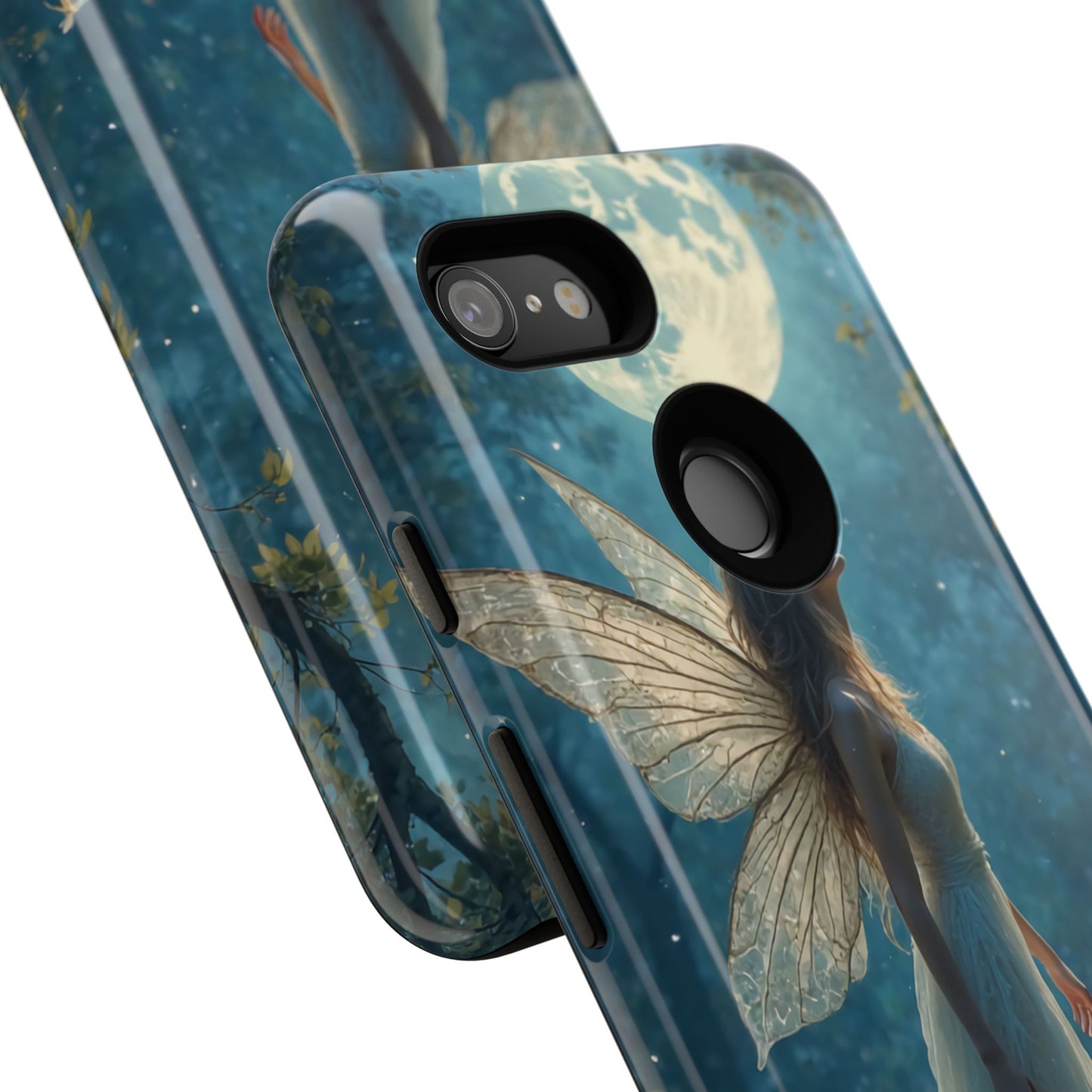 Fairy Moon Phone Case | Tough Cases for Nature Lovers, Fantasy Gift, Boho Phone Accessory, Ethereal Aesthetic, Magical Design