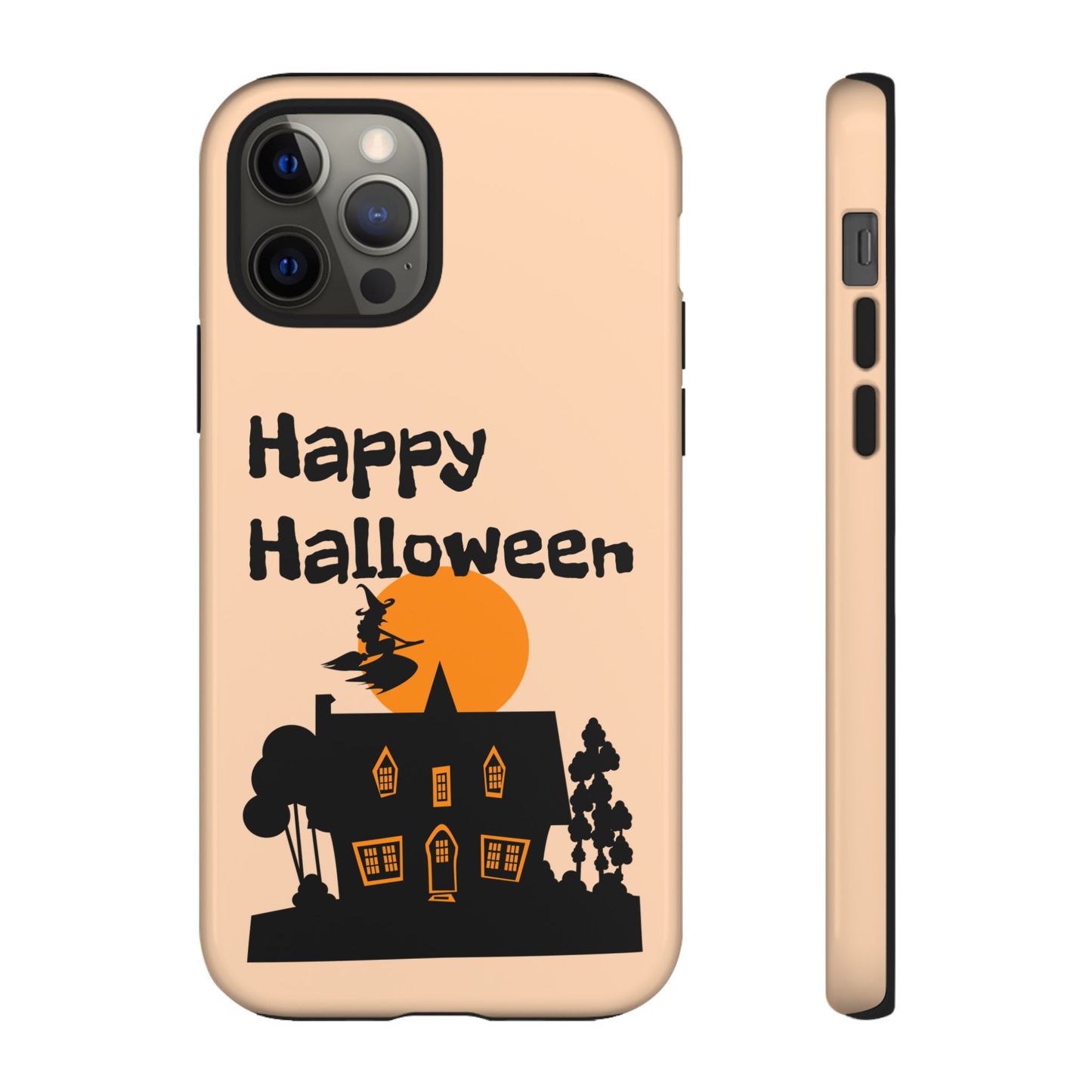 Halloween Phone Case, Spooky Mobile Cover, Tough Case for Phone, Witch Design, Fall Decor, Unique Gift for Halloween