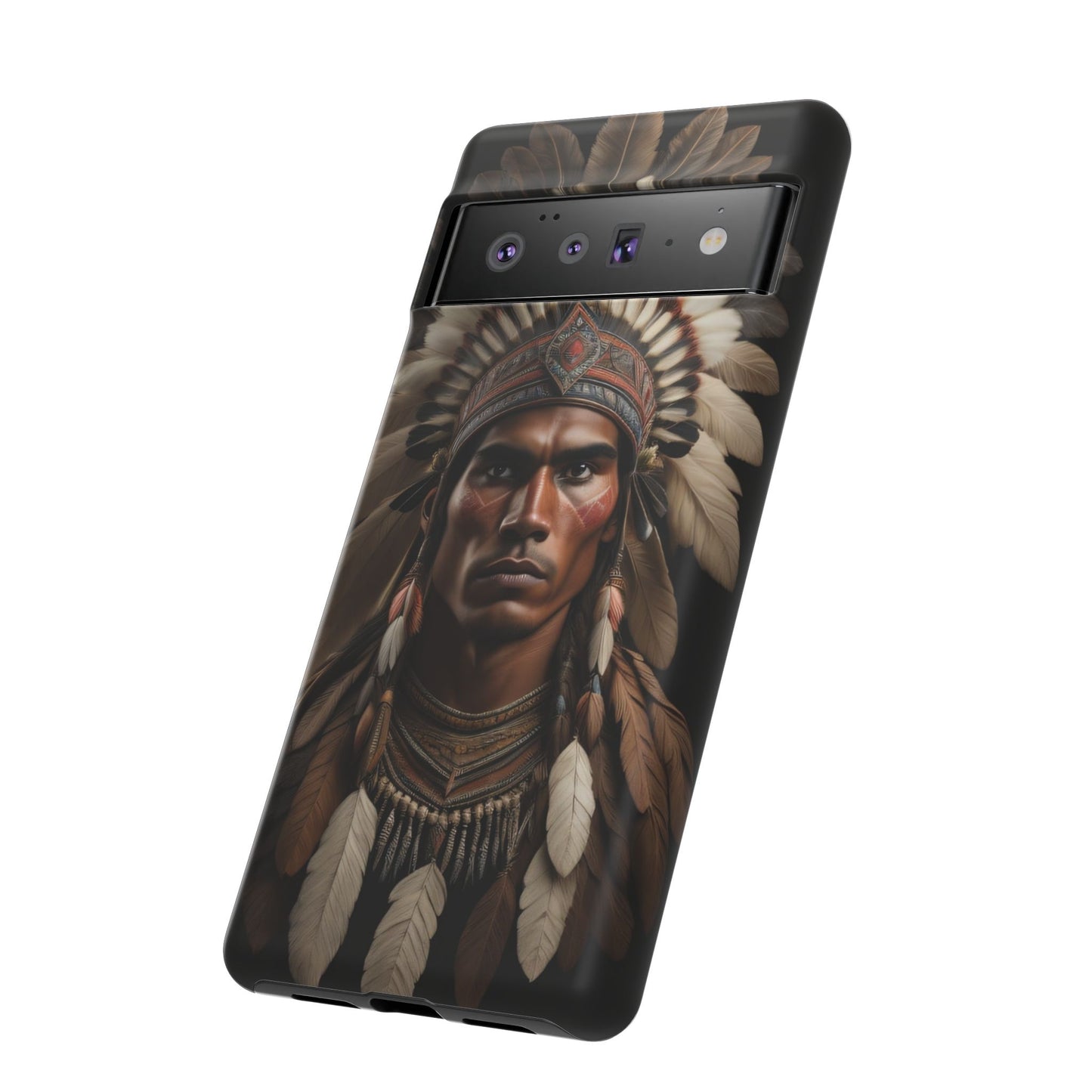 Native American Art Phone Case, Strong Culture Design, Unique Gift for Him or Her, Tough Cases, Customizable Protector, Tribal Style