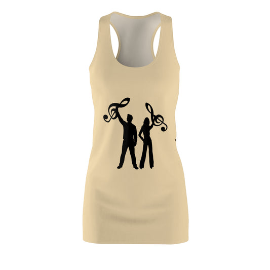 Women's Cut & Sew Racerback Dress (AOP)