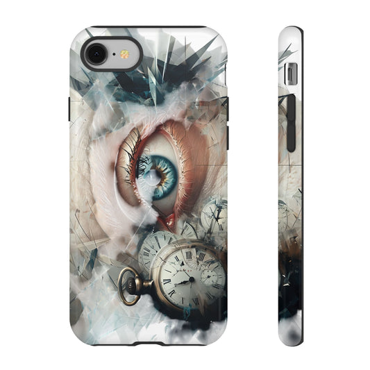 Artistic Eye Phone Case, Unique Smartphone Cover, Whimsical Gift for Art Lovers, Trendy Tech Accessory, Birthday Present, Holiday Gift