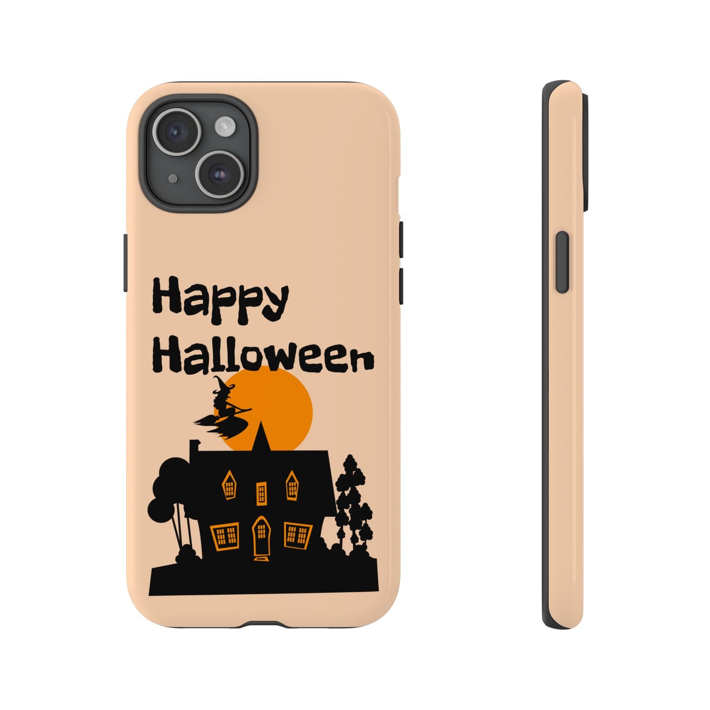 Halloween Phone Case, Spooky Mobile Cover, Tough Case for Phone, Witch Design, Fall Decor, Unique Gift for Halloween