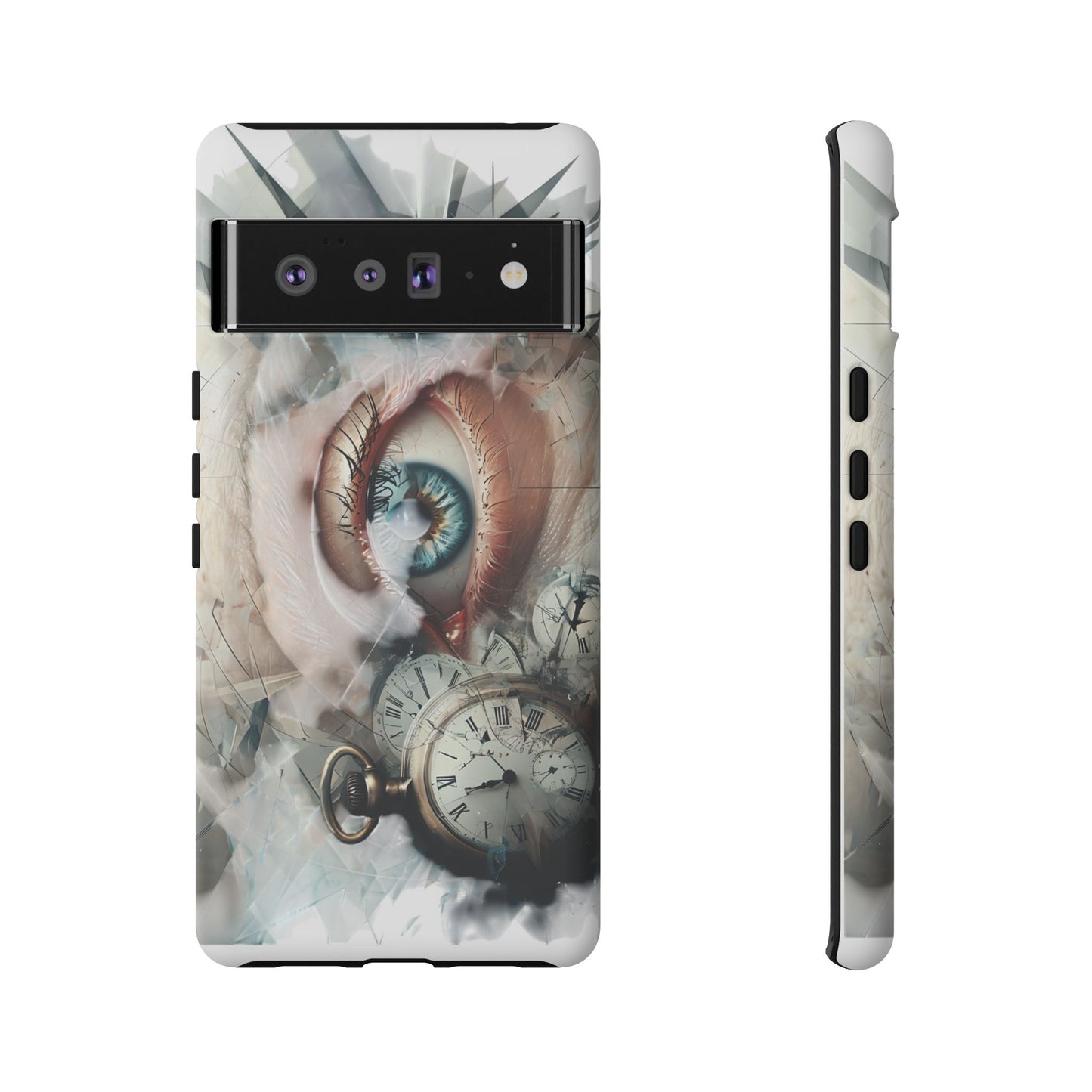 Artistic Eye Phone Case, Unique Smartphone Cover, Whimsical Gift for Art Lovers, Trendy Tech Accessory, Birthday Present, Holiday Gift