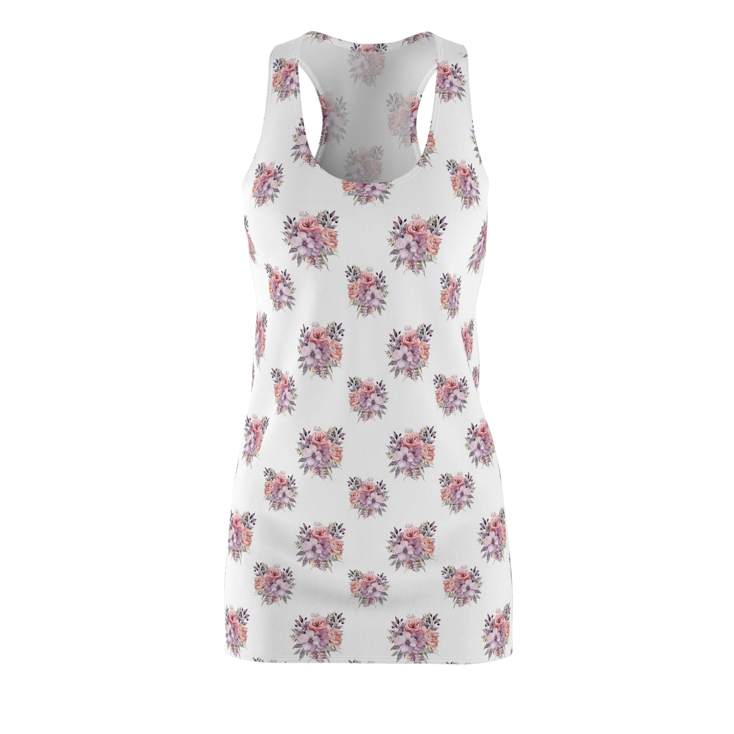 Women's Cut & Sew Racerback Dress (AOP)