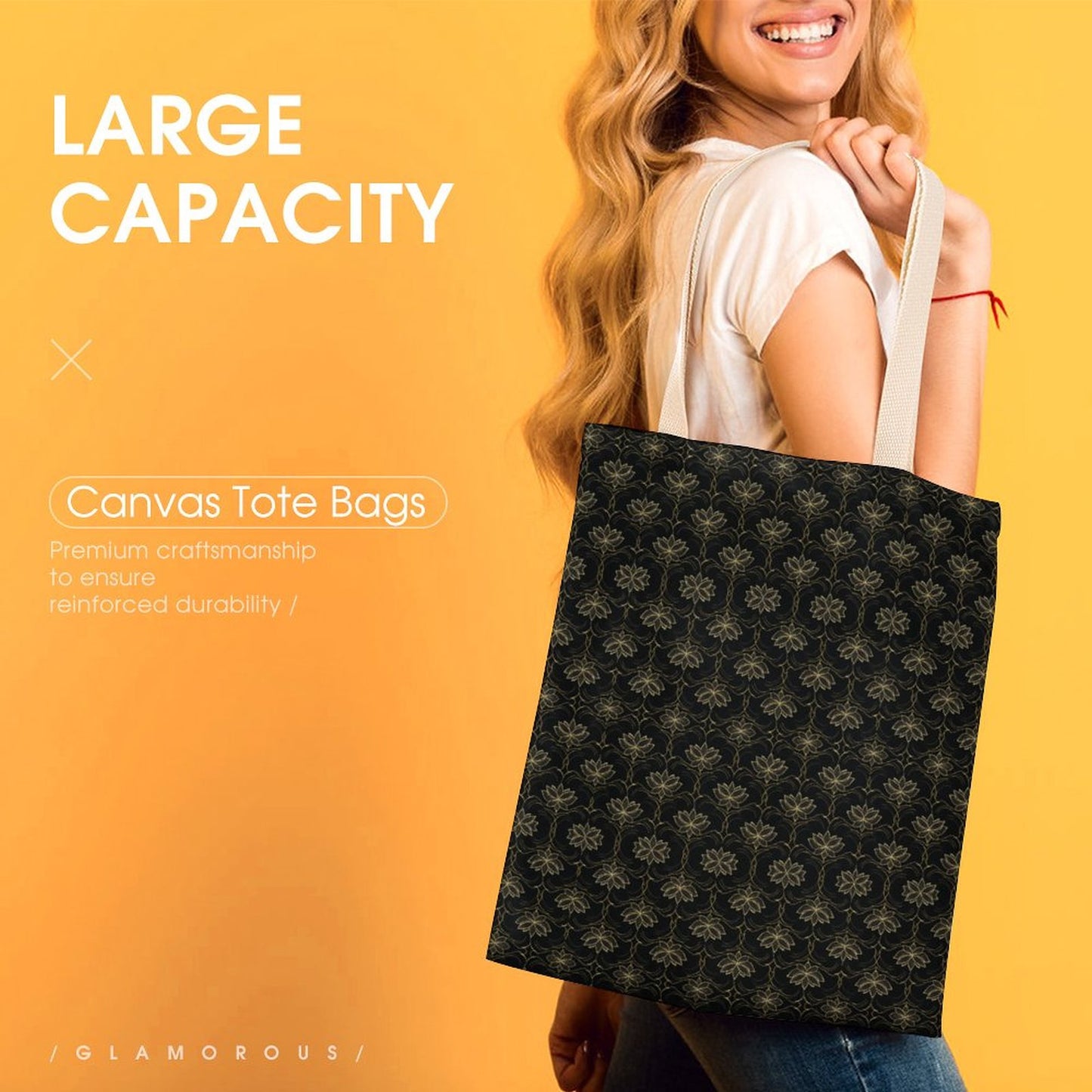 Tote Canvas Bag (Dual-sided Printing)