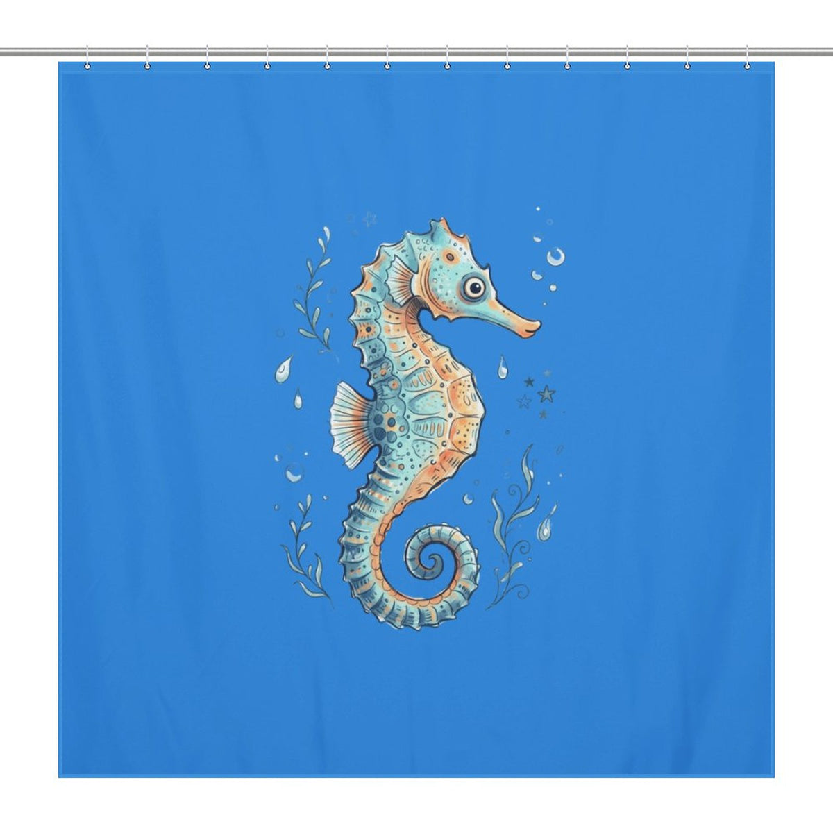 Seahorse Shower Curtain