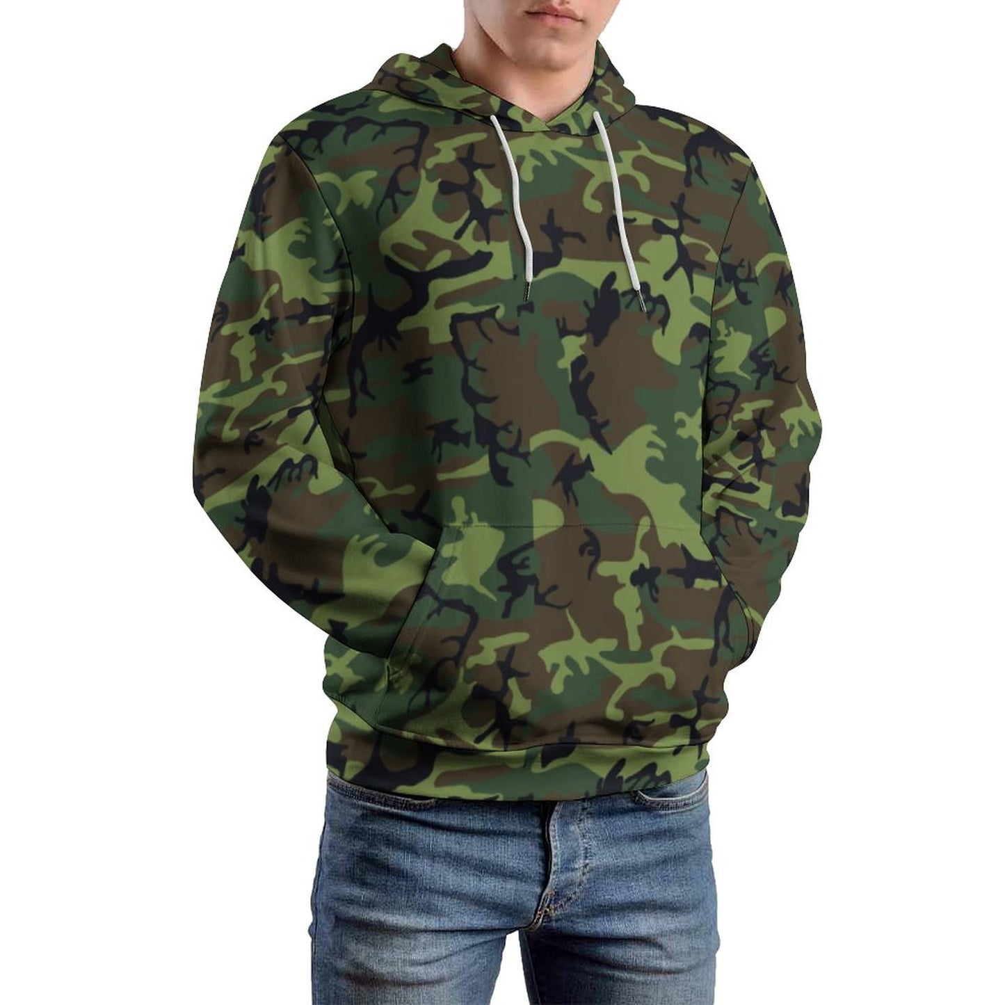 Men's Cool Hoodie with Double-layer Cap