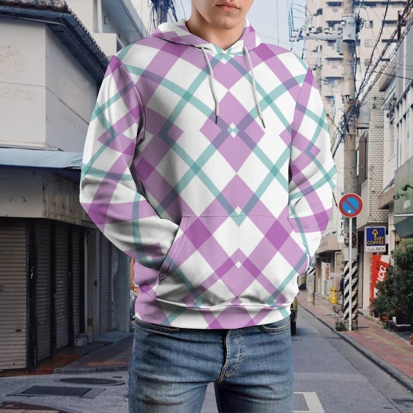 Cool Hoodie with Double-layer Cap