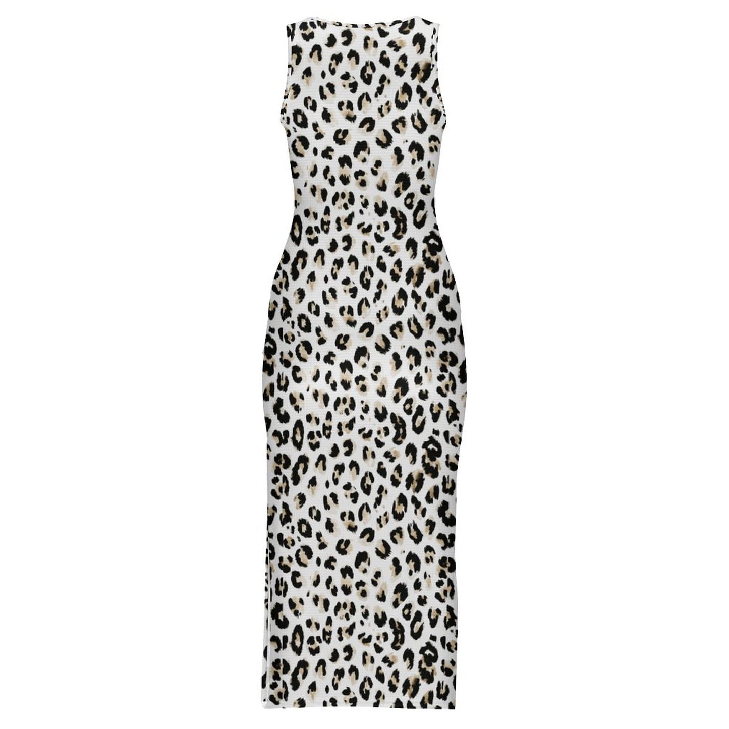 Slit Fitted Camisole Cheongsam
