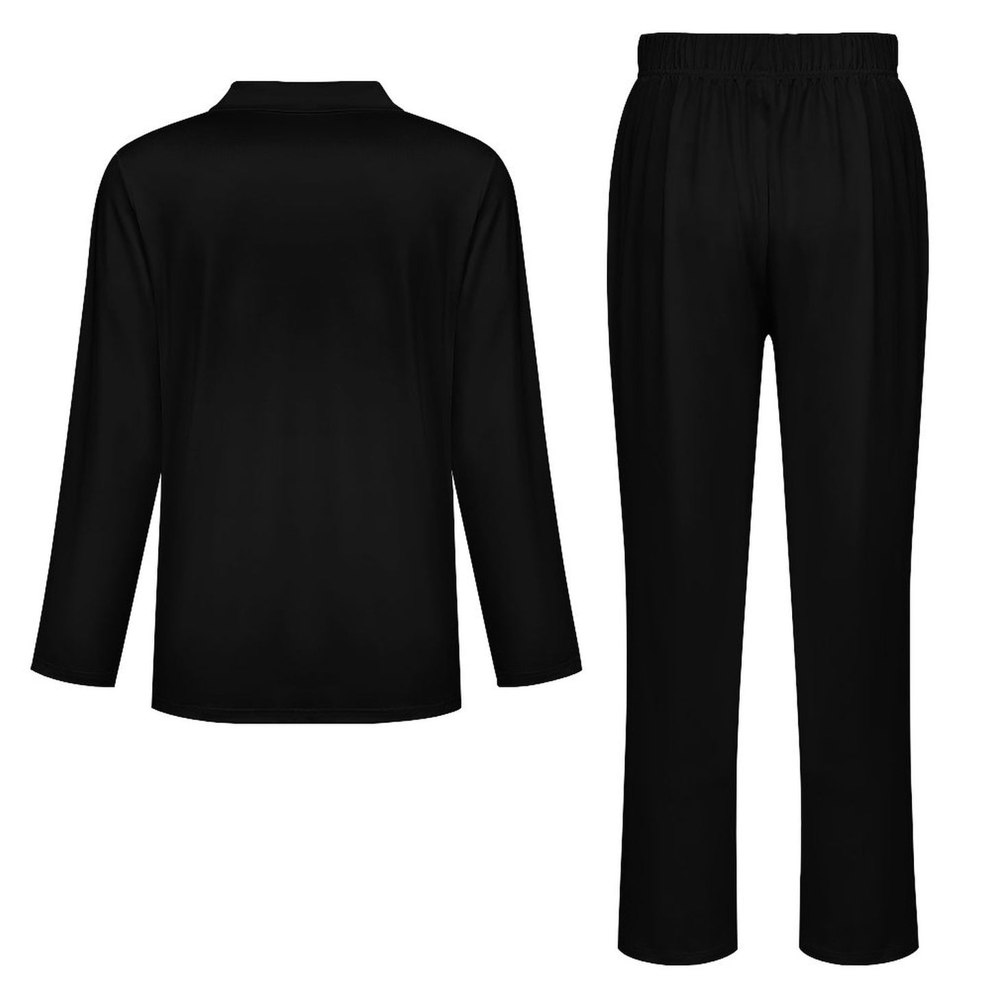 Men's Long-Sleeve Pajama Set - Letter A