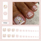 Pure desire French diamond flash ins wind sweet and cool hot girl press-on nails and Press-on toenails special – Image 15
