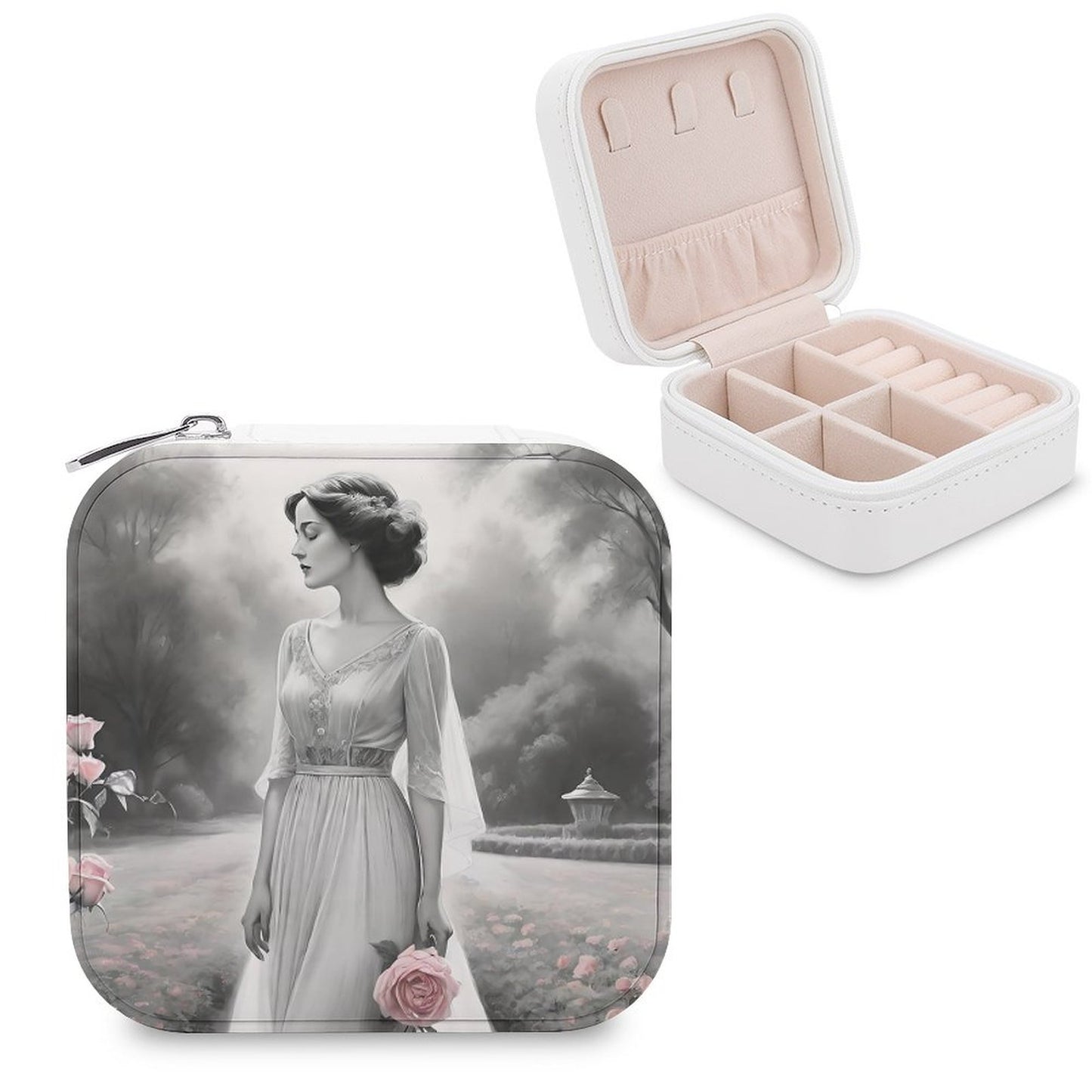 PU Portable Travel Jewellery Box