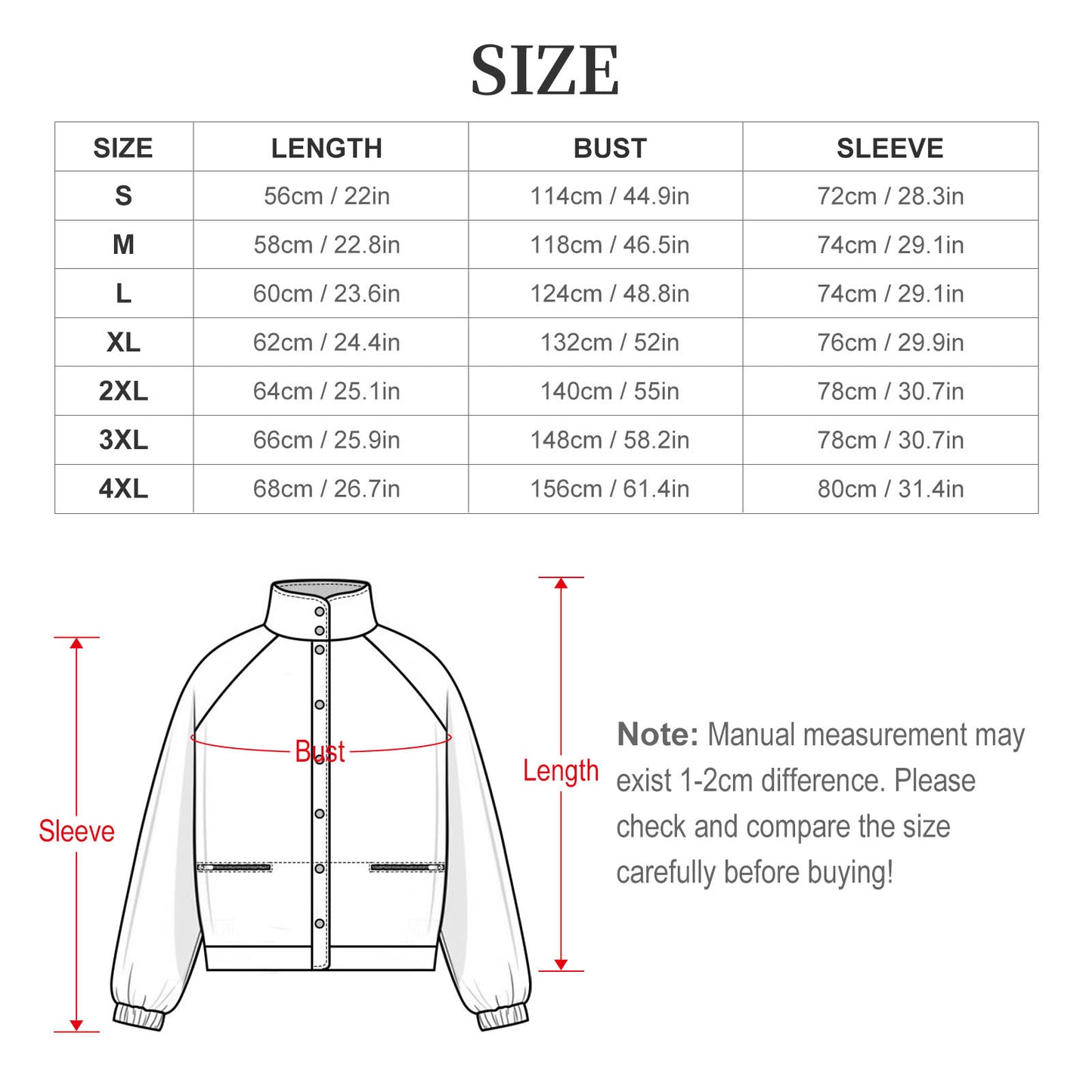 Women's Stand-Up Collar Fleece Jacket