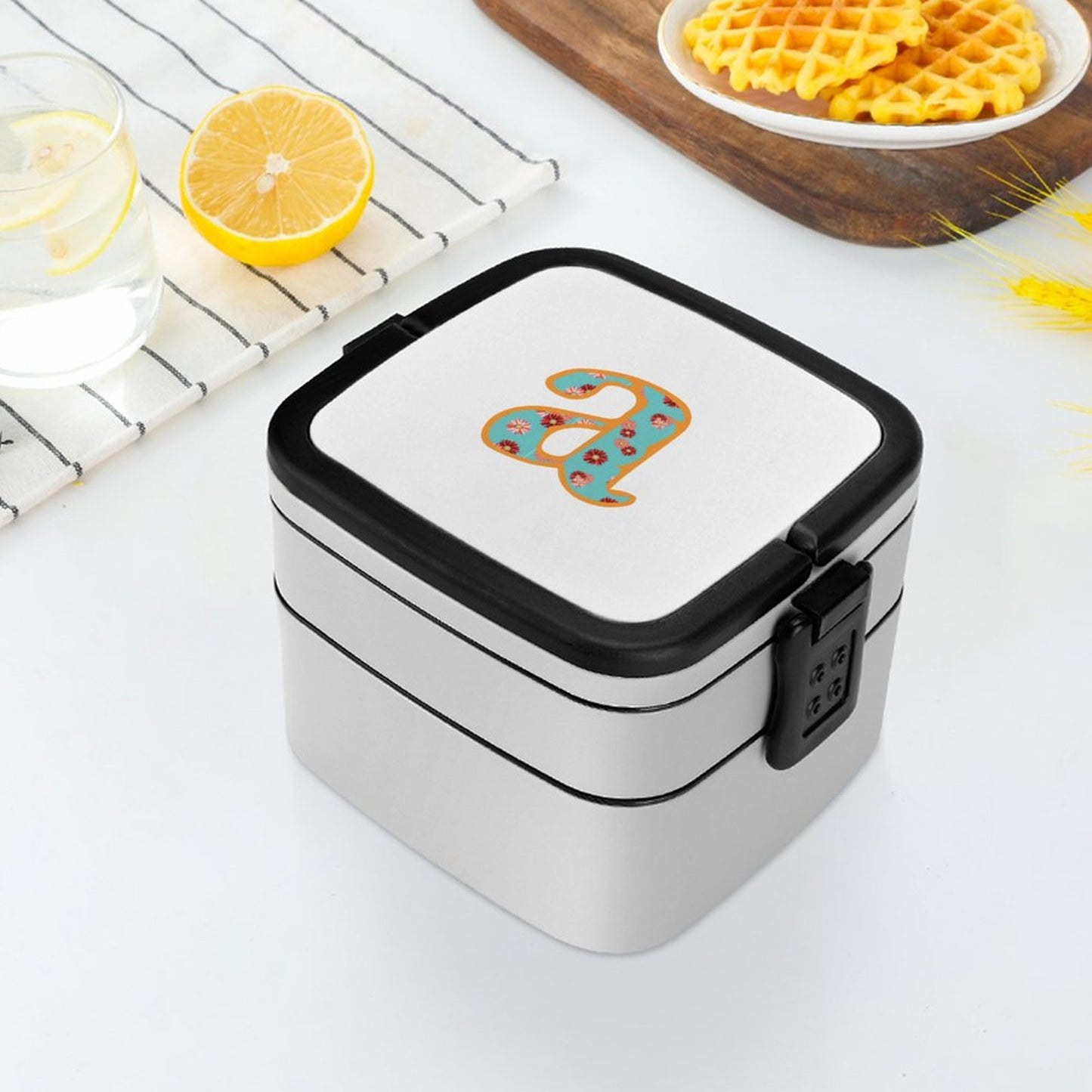 2-Tier Stackable Bento Lunch Box