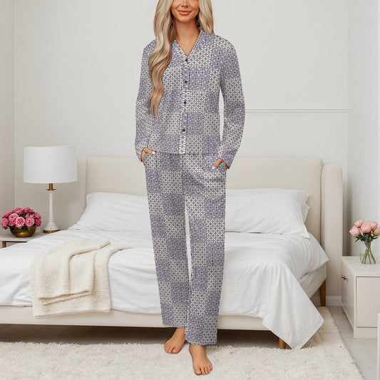 Comfy Women's V-Neck Pajama Set