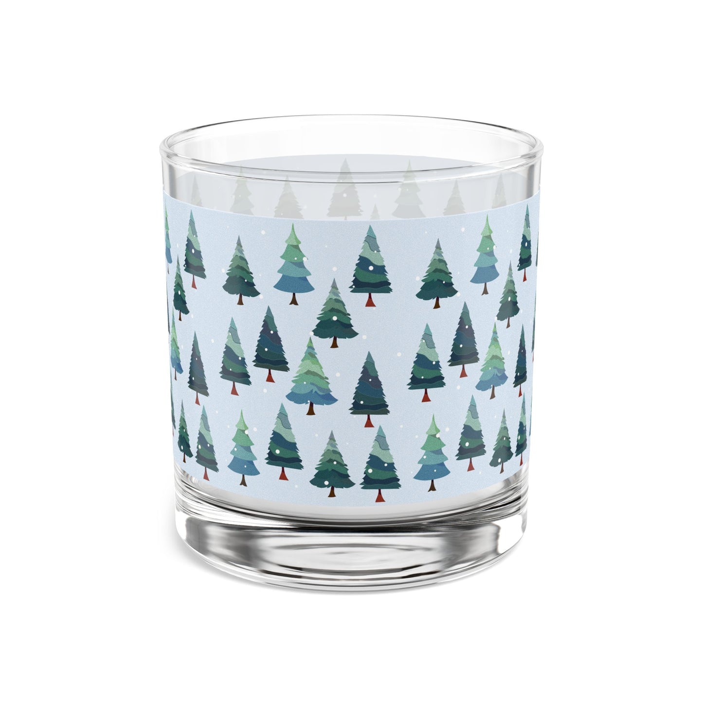 Festive Christmas Rocks Glass, 10oz | Holiday Drinkware, Gift for Him, Home Bar Accessories, Seasonal Decor, Winter Gathering