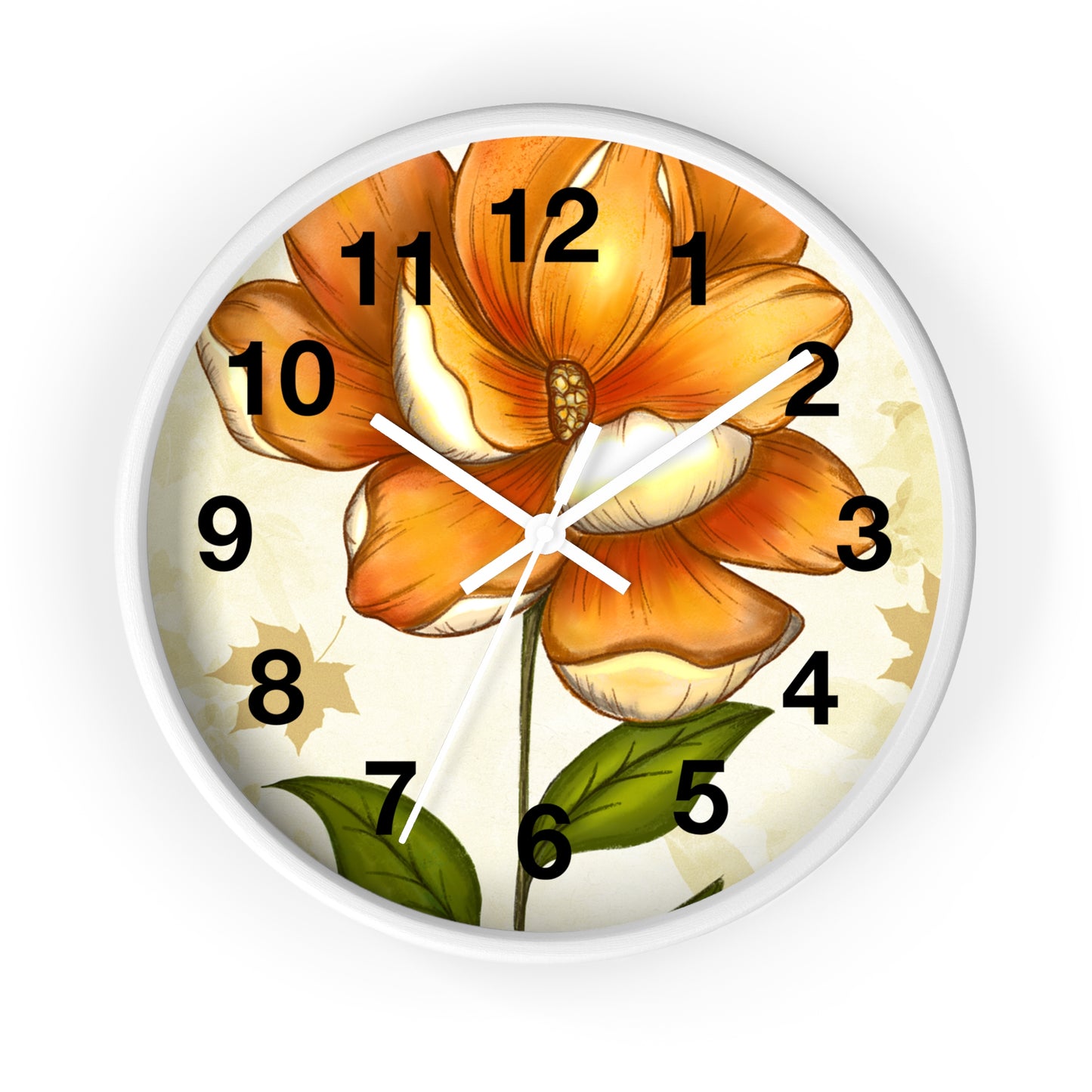 Floral Beauty Wall Clock, Nature-Inspired Home Decor, Elegance for Living Room, Perfect Gift for Flower Lovers, Kitchen Clock, Unique [...]