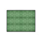 Green Textured Heavy-Duty Floor Mat — Durable Indoor/Outdoor Entry Rug