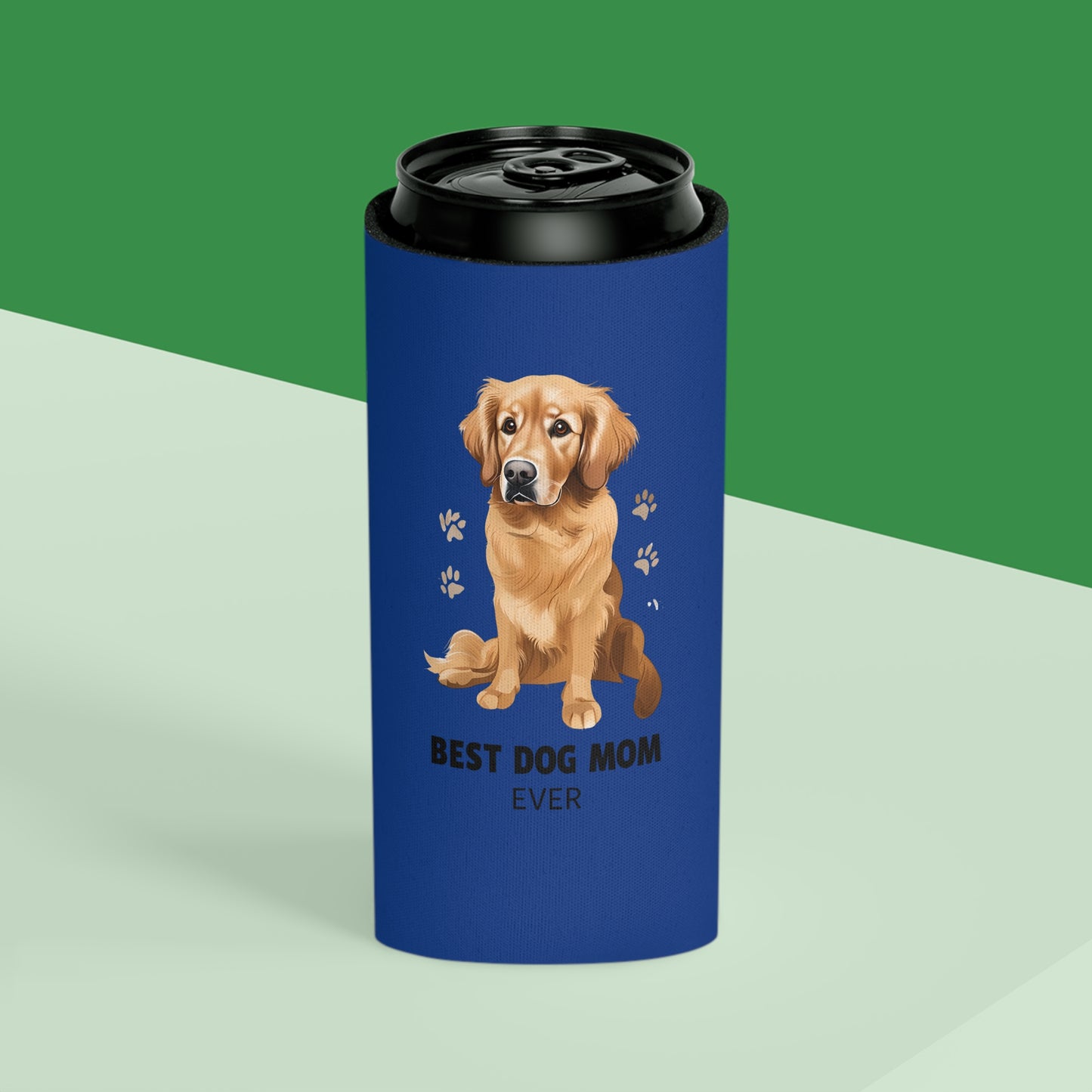 Best Dog Mom Can Cooler | Pet Lover Gift | Funny Dog Merchandise | Dog Mom Gift | Summer BBQ Essential | Birthday Celebration