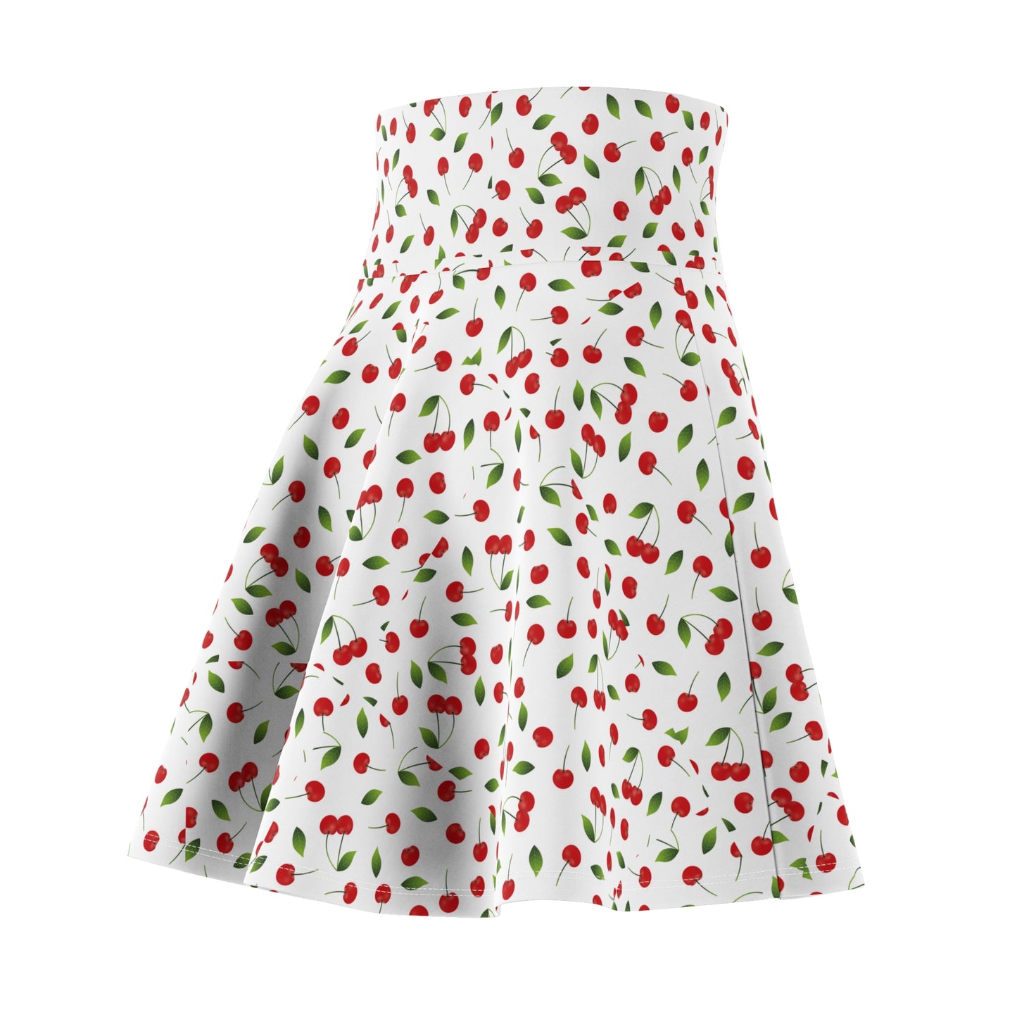 Cherry Blossom Women's Skater Skirt, Cute Summer Skirt, Gift for Her, Floral AOP Skirt, Casual Skater Skirt, Perfect for Picnics