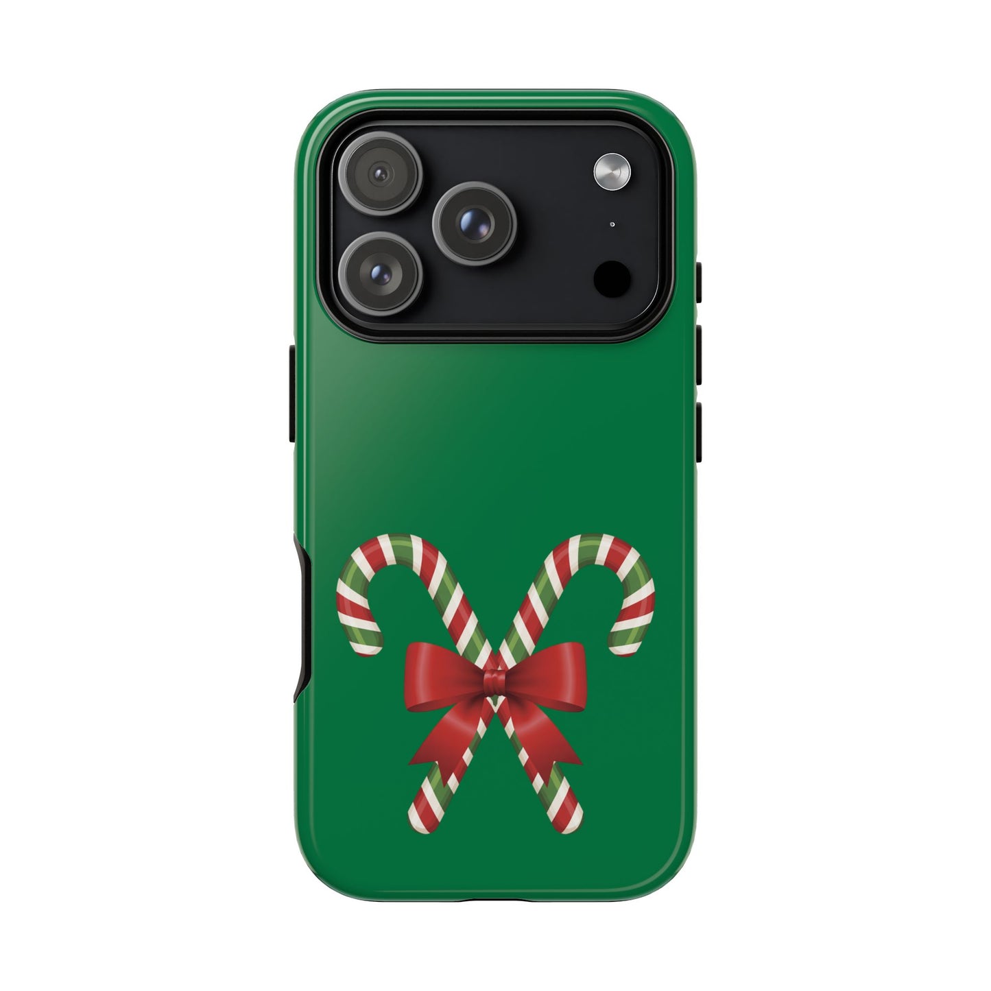 Candy Cane Phone Case: Holiday Spirit, Festive Gift, Cute Accessories, Christmas Decor, Seasonal Style