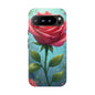 Floral Phone Case, Tough Cases with Elegant Rose Design, Stylish iPhone Cover, Rose Flower Gift for Nature Lovers, Unique Mobile Accessories
