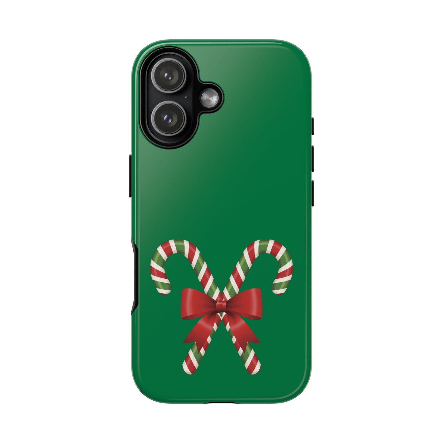 Candy Cane Phone Case: Holiday Spirit, Festive Gift, Cute Accessories, Christmas Decor, Seasonal Style