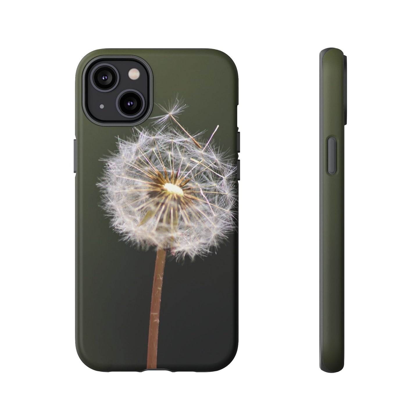 Dandelion Photo Tough Case — Protective Floral Phone Cover