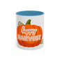 Happy Harvest Pumpkin Coffee Mug, Fall Mug, Seasonal Decor, Gift for Coffee Lovers, Autumn Vibes, Halloween Decoration