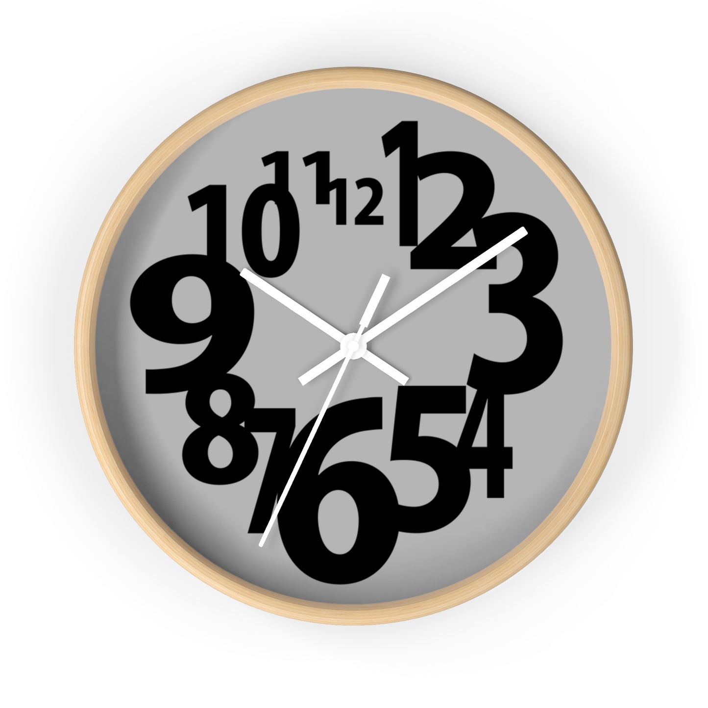 Stylish Modern Wall Clock, Home Decor, Unique Gift, Minimalist Design, Living Room Clock, Office Wall Clock