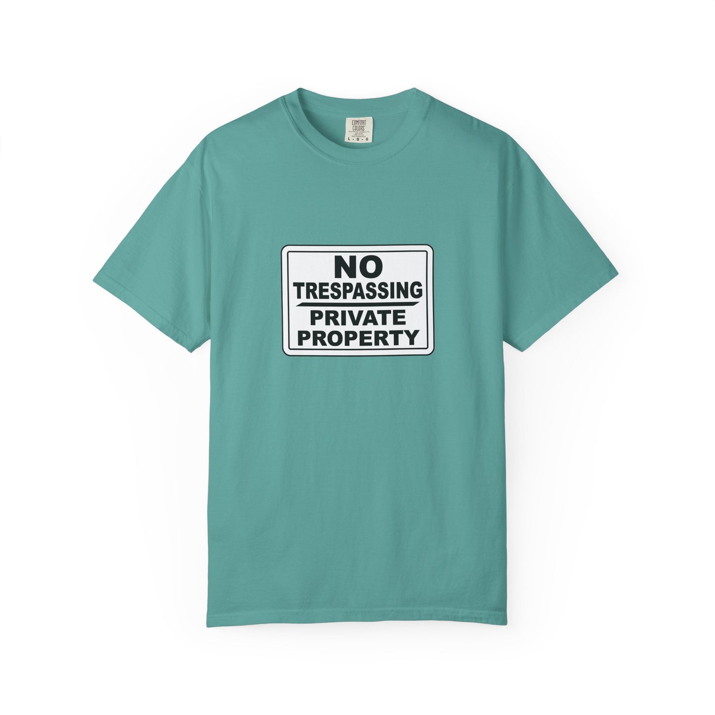 Unisex Garment-Dyed T-Shirt with Bold 'No Trespassing' Design | Casual Wear, Gift for Outdoors Lovers, Funny Shirt, Statement Tee, [...]