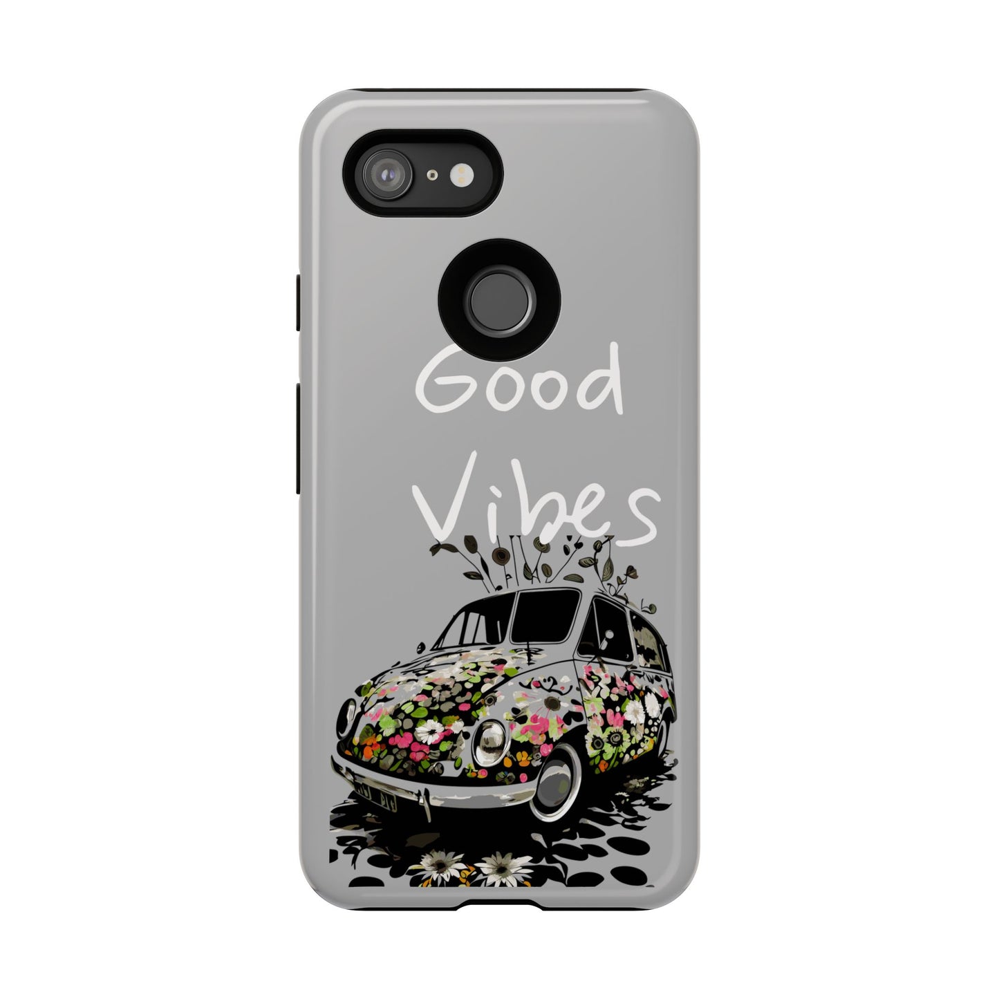 Floral Phone Case | Good Vibes, Phone Accessories, Gift for Her, Trendy Tech, Summer Vibes, Birthday Gift