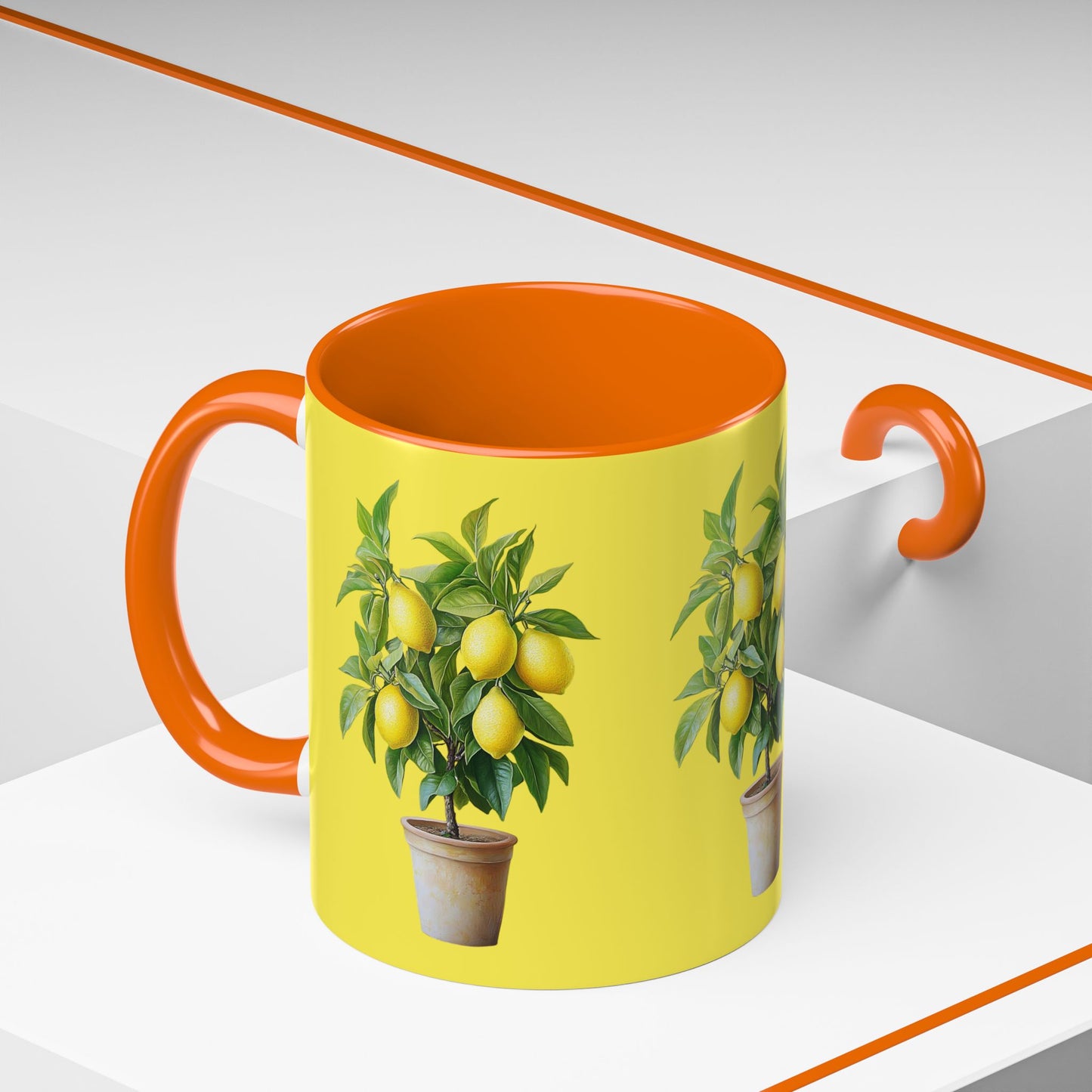Lemon Tree Accent Coffee Mug - Cheerful Gift for Garden Lovers, Unique Kitchen Decor, Spring Celebration, Housewarming Present, [...]
