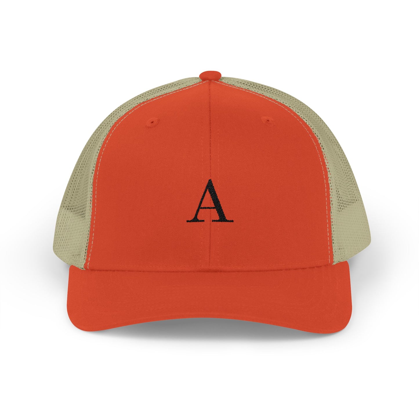 Snapback Trucker Cap - Letter A