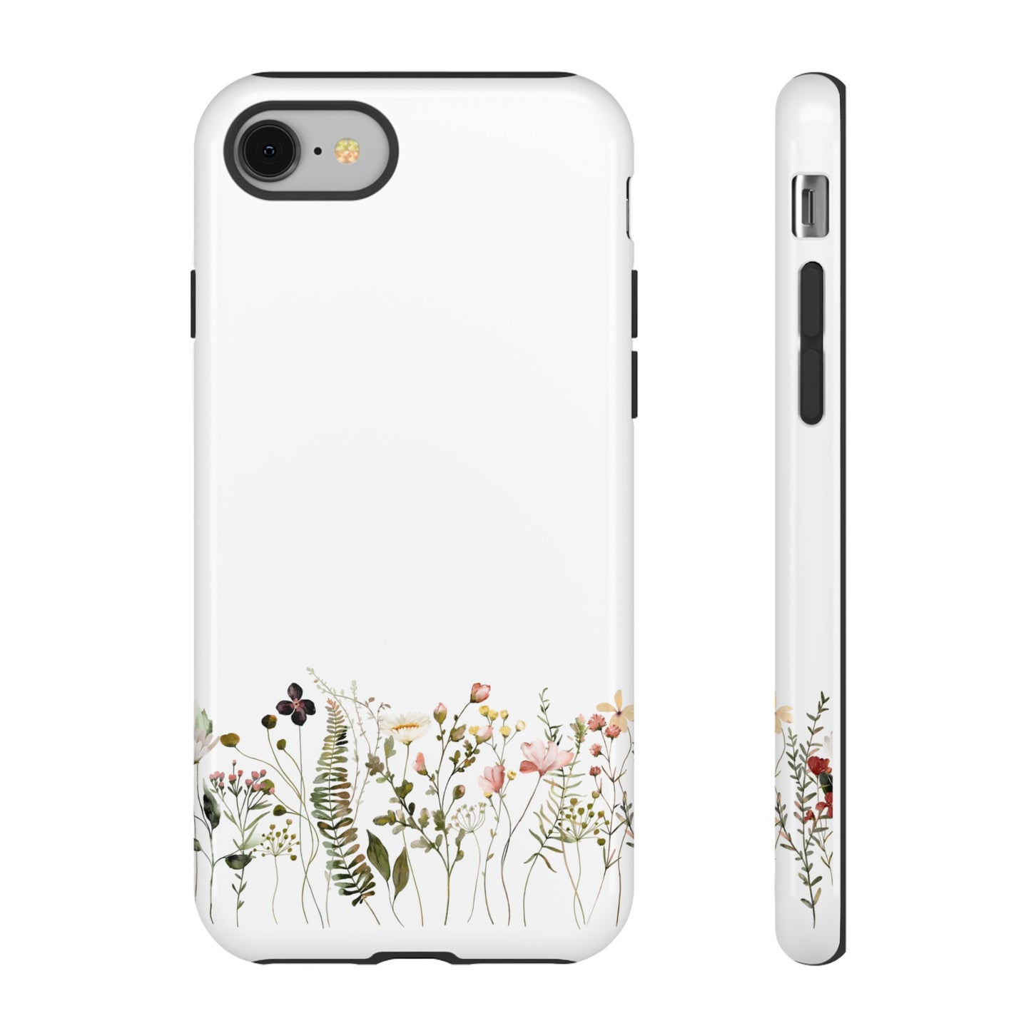 Floral Phone Case - Tough Cases for Nature Lovers, Stylish Floral Design, Phone Protection, Gifts for Her, Eco-Friendly Tech Accessories