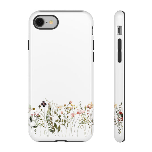 Floral Phone Case - Tough Cases for Nature Lovers, Stylish Floral Design, Phone Protection, Gifts for Her, Eco-Friendly Tech Accessories