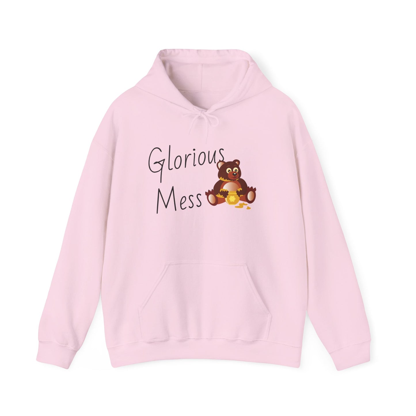 Glorious Mess Hoodie | Cute Bear Sweatshirt | Cozy Unisex Pullover for All Seasons | Perfect Gift for Friends & Birthdays | Funny [...]