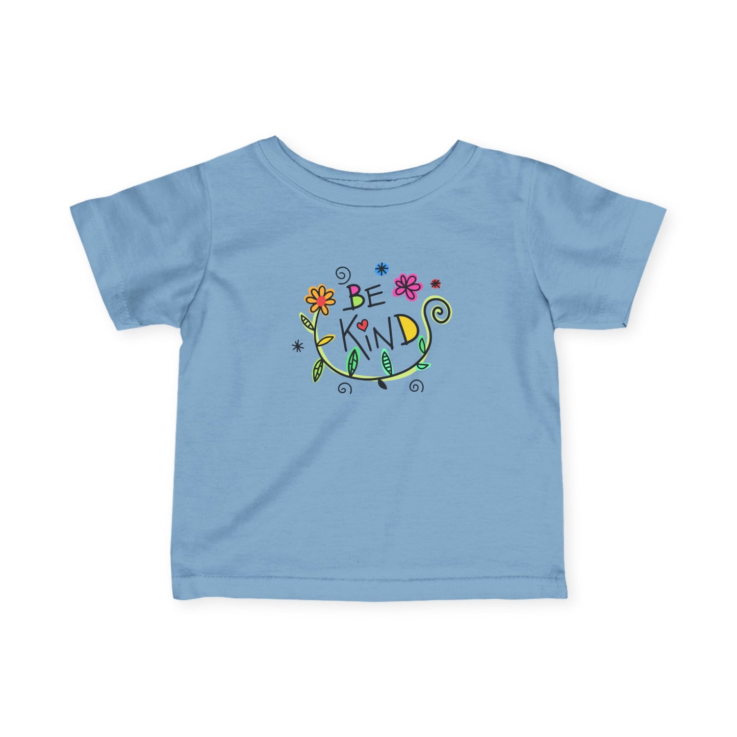 Be Kind Infant Tee, Cute Baby Shirt, Toddler Gift, Nursery Outfit, Rainbow Tee, Kids' Shirt