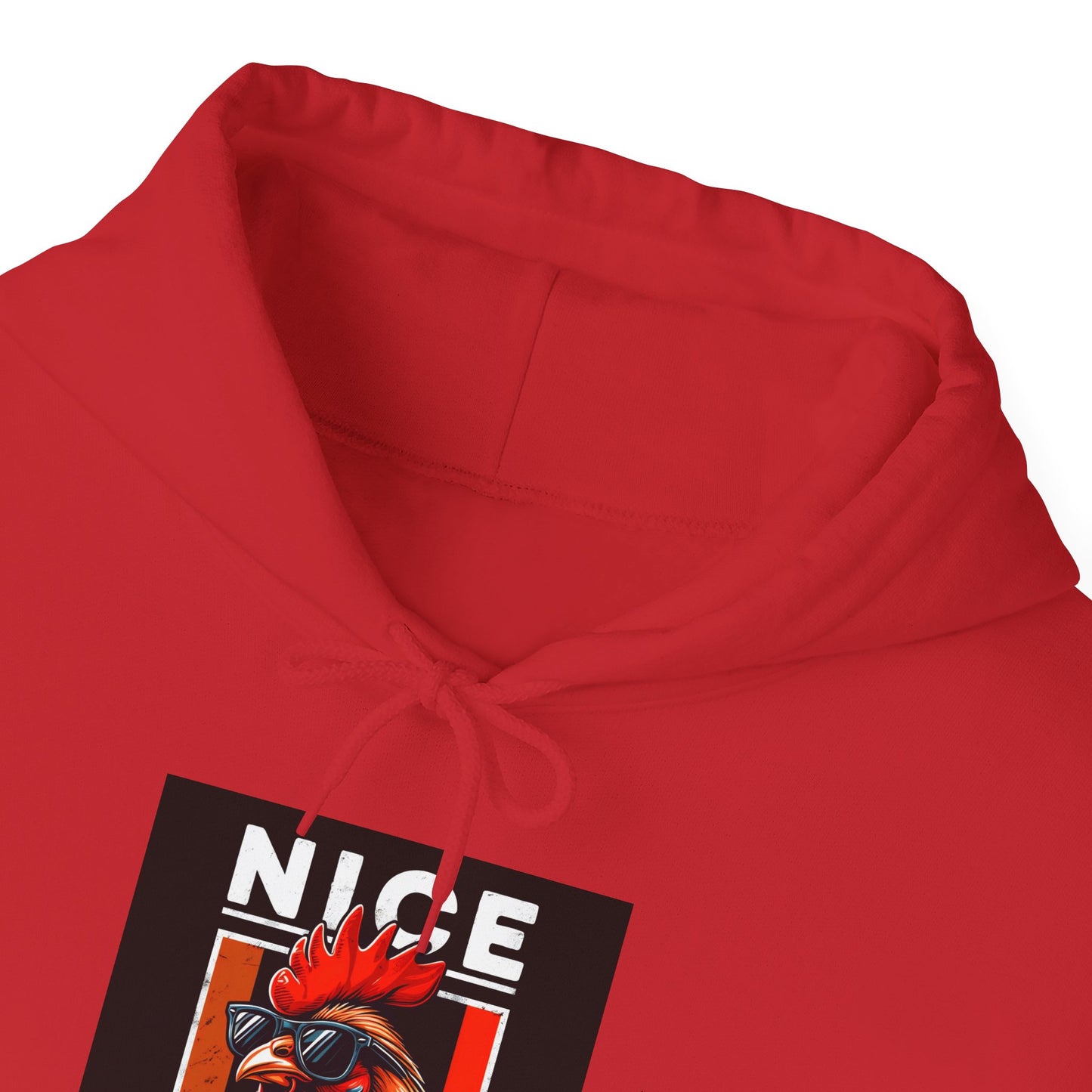 Rooster Graphic Hoodie – "Nice Cock" Bold Farmhouse Pullover