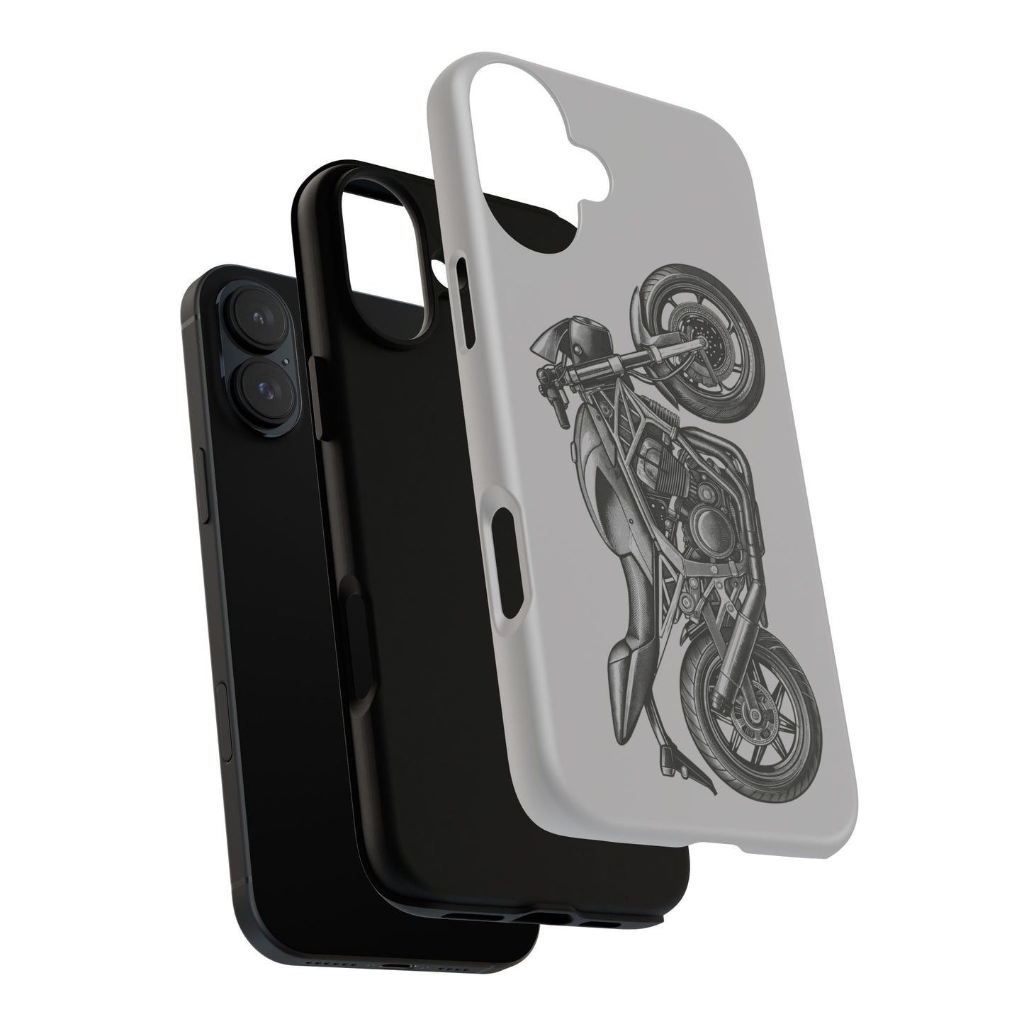Motorcycle Phone Case - Tough Cases - Biker Gift, Motorcycle Lover, Custom Phone Cover, Unique Biker Accessory