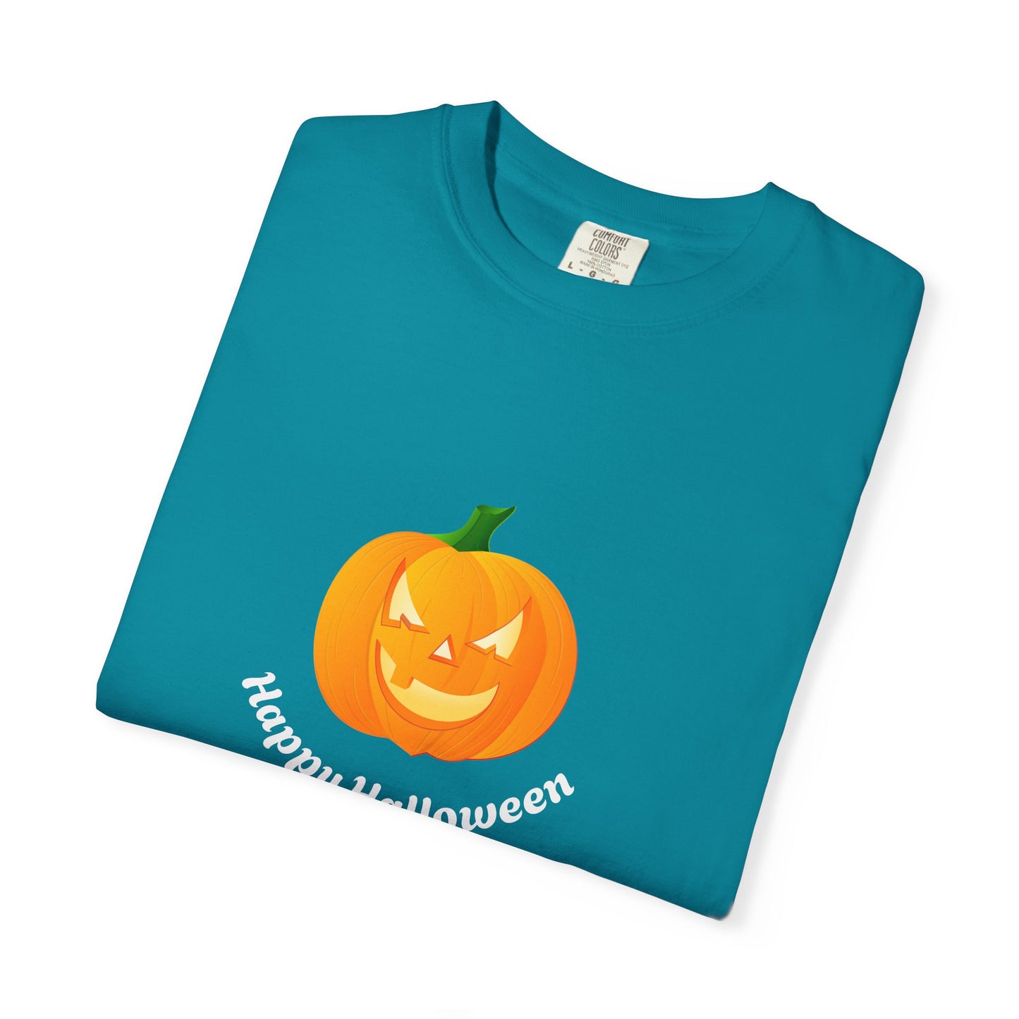Halloween Pumpkin T-Shirt, Unisex Fall Shirt, Spooky Tee, Autumn Casual Wear, Trick or Treat Costume