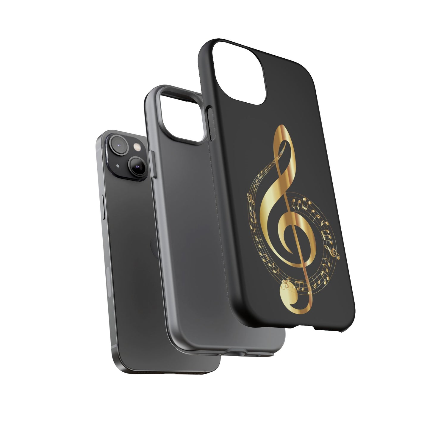 Tough Cases black gold musical Note