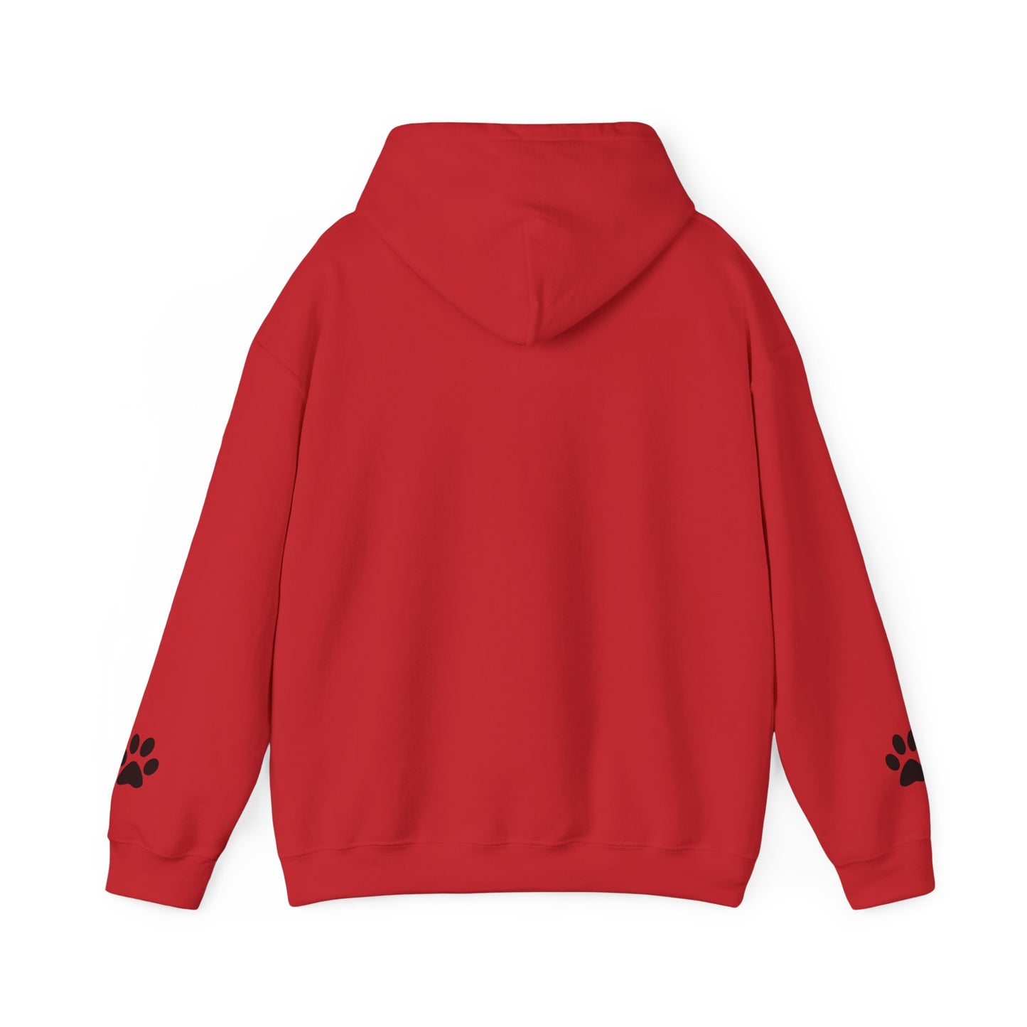 Cute Dog Paw Print Hoodie, Pet Lover Gift, Unisex Sweatshirt, Cozy Animal Hoodie, Perfect for Animal Lovers, Dog Mom Apparel