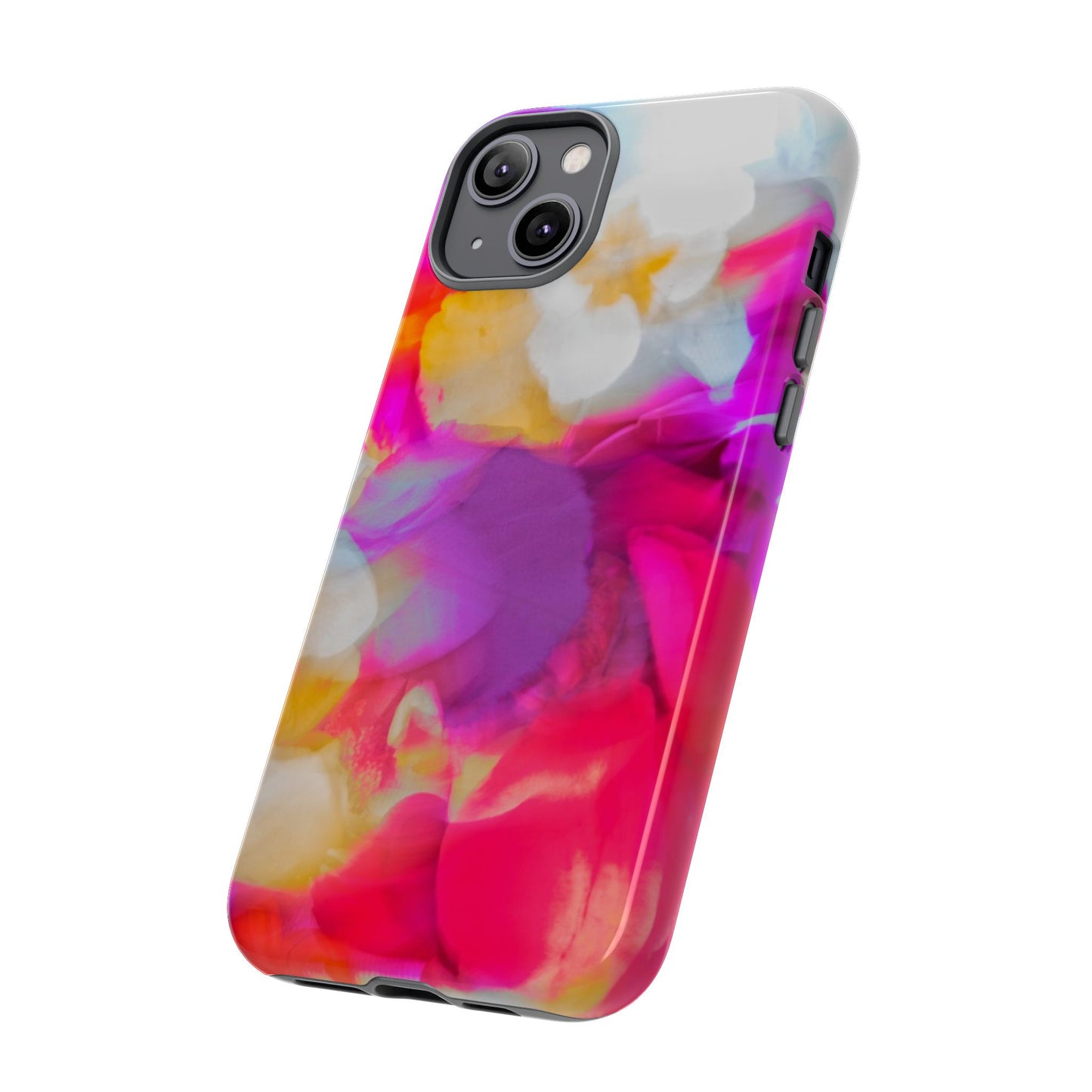 Floral Phone Case: Stylish Art for Your Device, Tough Cases, Gift for Her, Flower Print, Trendy Accessories, Phone Protection