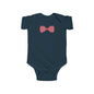 Bowtie Baby Bodysuit, Cute Infant Outfit, Newborn Dress-Up Clothes, Baby Shower Gift, Adorable Toddler Apparel