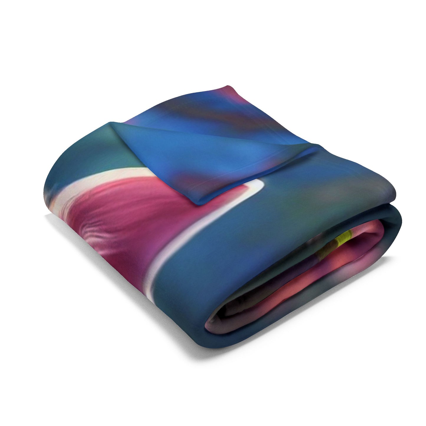 Cozy Cat-Themed Fleece Blanket, Cute Cat Gift, Floral Throw Blanket, Pet Lover Decor, Cat Lover Gift, Home Comforts