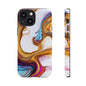 Artistic Phone Case, Tough Cases with Colorful Marble Design