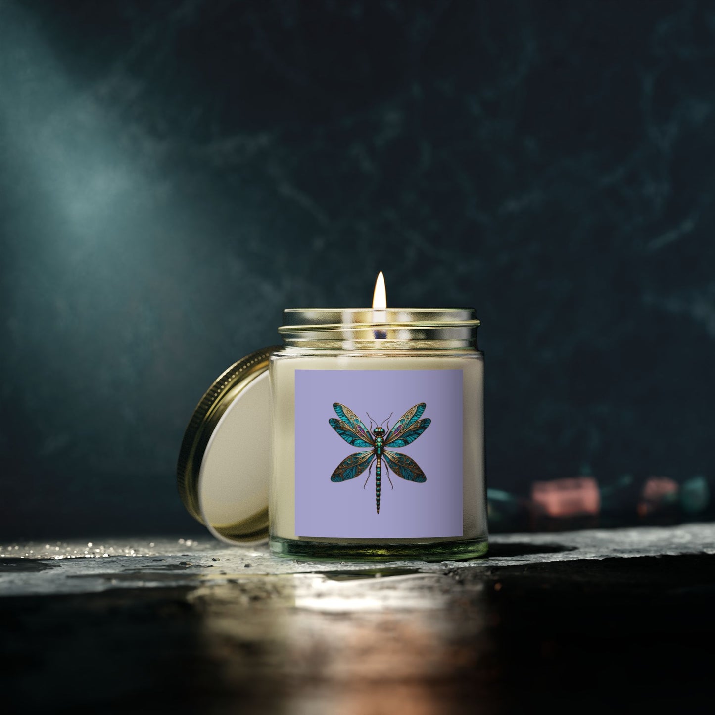 Scented Candles, Coconut Apricot Wax (4oz, 9oz)