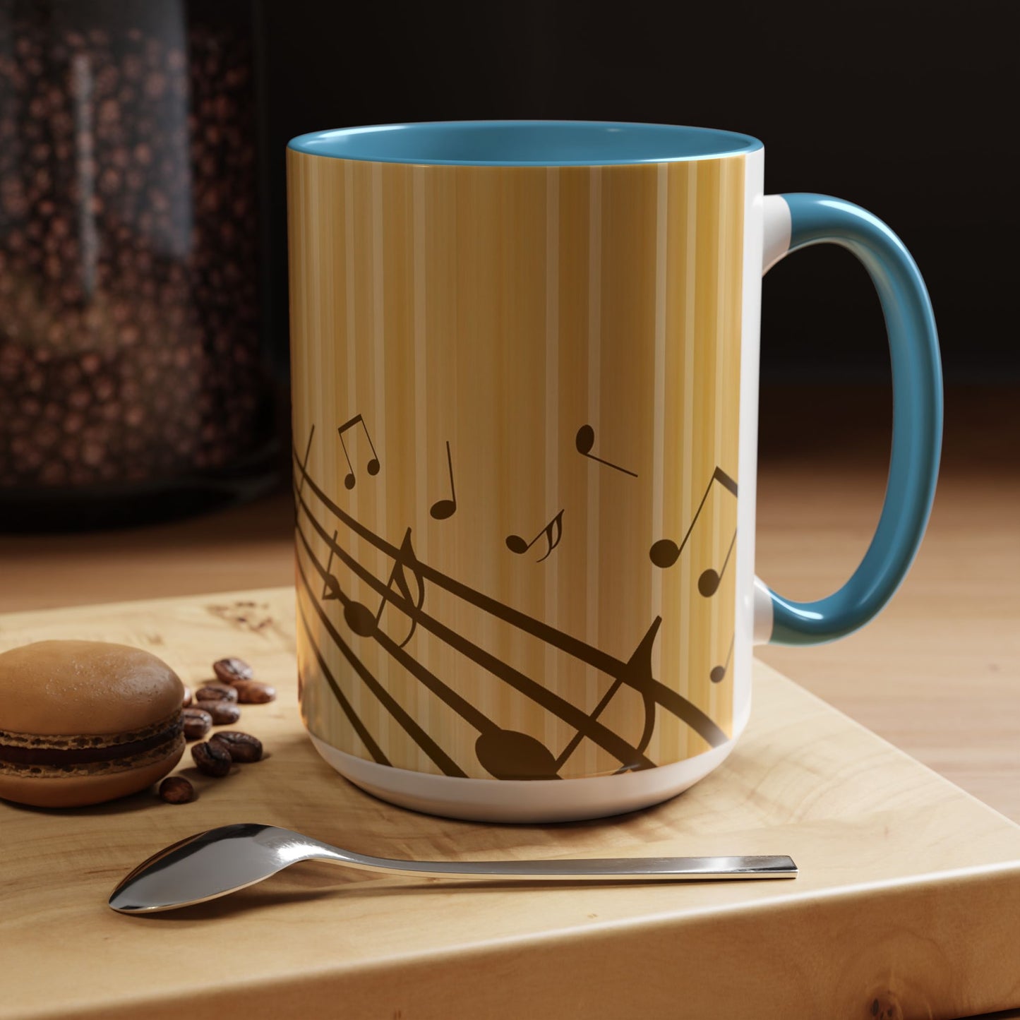 Musical Note Coffee Mug - Perfect Gift for Musicians, Coffee Lovers, Music Teachers, Birthdays, Housewarming
