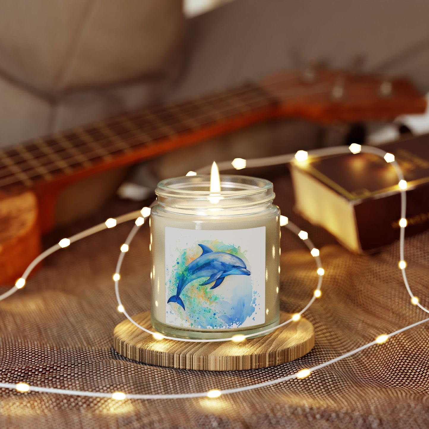 Scented Candles, Coconut Apricot Wax (4oz, 9oz)
